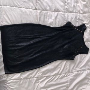 Black Metallic Dress